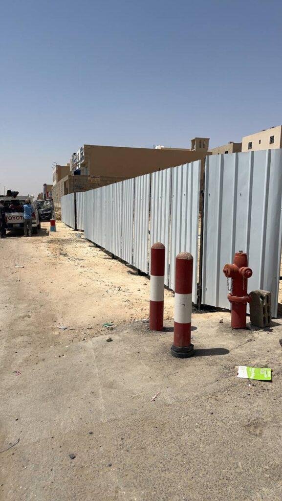 تسوير شينكو حي الرمال بالرياض | تركيب للاراضي والمشاريع | 0501601363