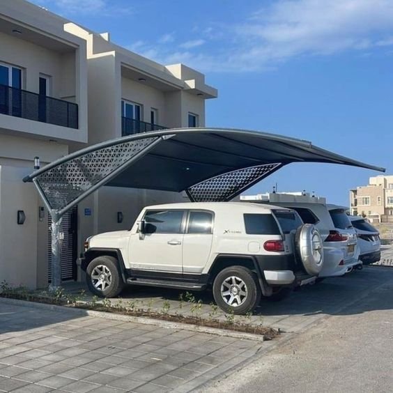 مظلات قماش PVC بالرياض | سيارات وحدائق وجلسات | 0508222909